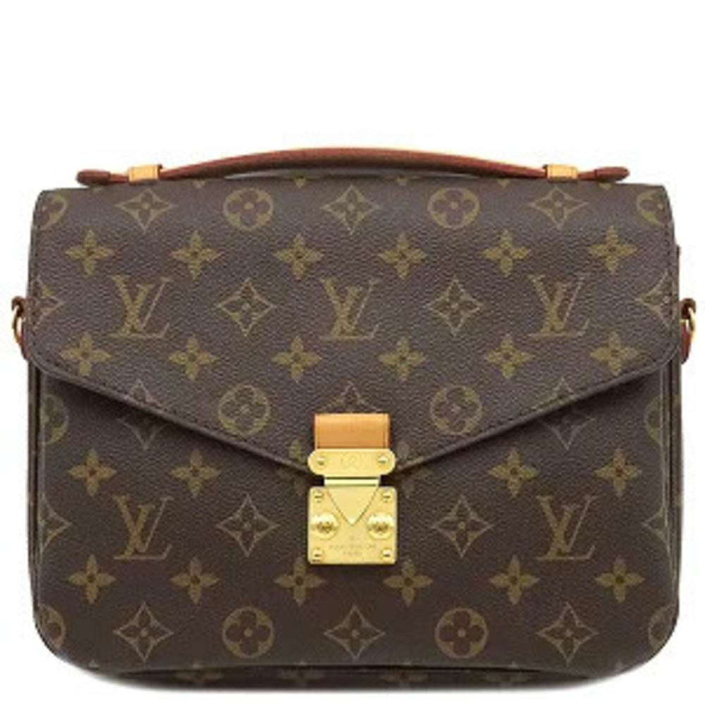 Louis Vuitton bag Pochette Metis Monogram canvas brown shoulder handbag